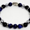 triple protection bracelet with blue tigers eye