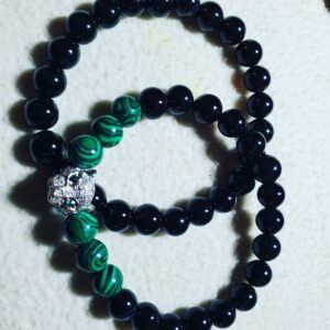 malachite and black onyx