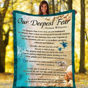 our deepest fear blanket